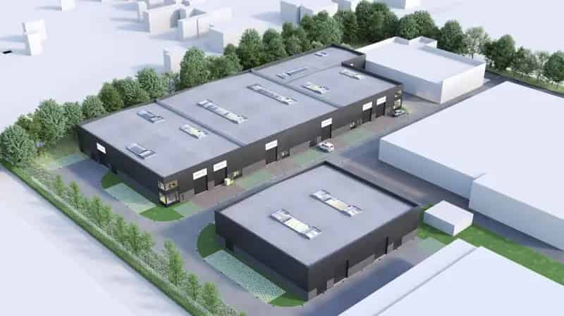 Nieuwbouw KMO units Heidelo Park