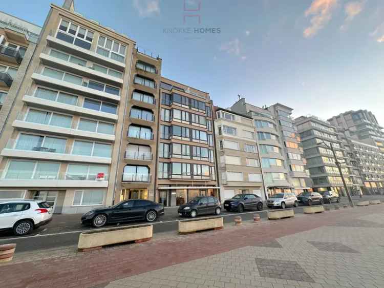 Te huur appartement in Knokke met prachtig uitzicht op zee