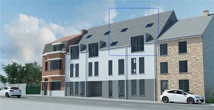 Duplex Appartement Te Koop Mons 3 slaapkamers