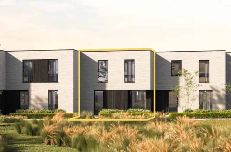 Moderne Nieuwbouwwoning Moorsele 3 Slaapkamers Zuidgerichte Tuin