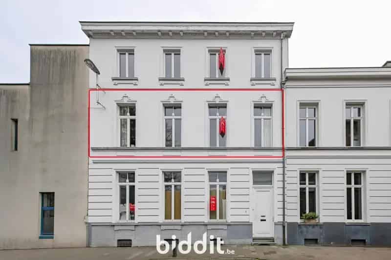 Af te werken appartement Gent centrum: terras, 1 slaapkamer