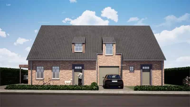 Nieuwbouw Halfopen Bebouwingen Eernegem