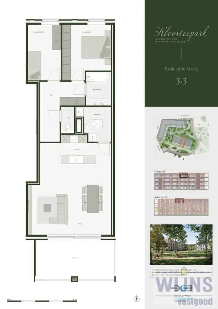 Appartement te huur Berlaar 2 slaapkamers 94m²