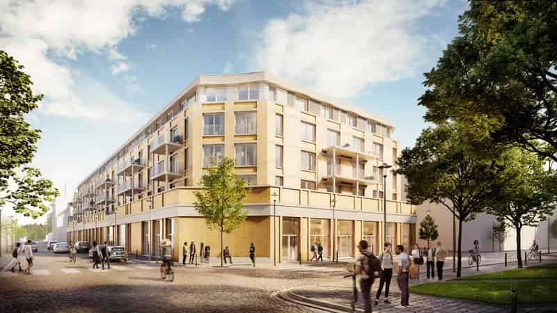 Appartement te huur Molenbeek 3 slaapkamers co-housing
