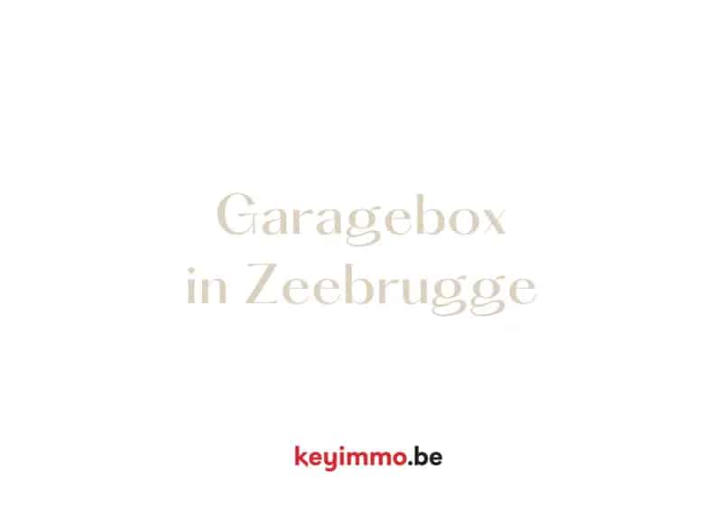 Garagebox te Koop Zeebrugge