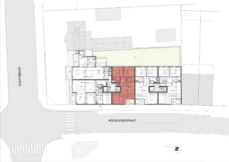 Appartement te Koop Kortemark 2 slaapkamers Nieuwbouw