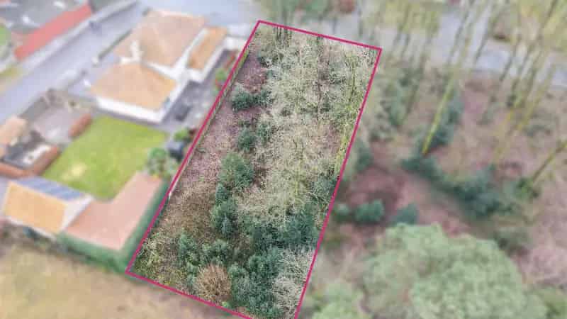 Bouwgrond Open Bebouwing Rustige Straat Beringen