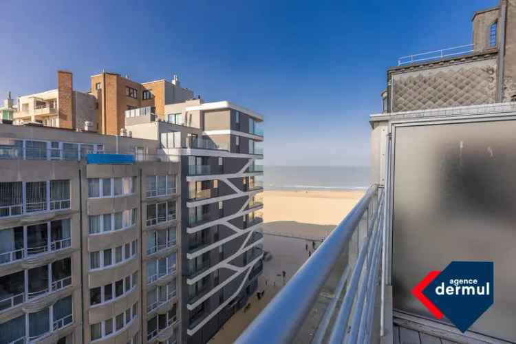 Te koop appartement aan zee met terras en zeezicht in Residentie Old England