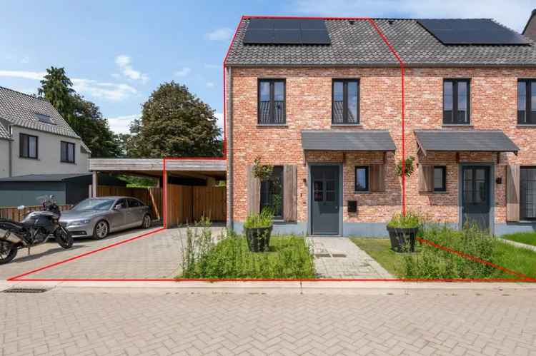 Energiezuinige woning met 4 slaapkamers, tuin en parking