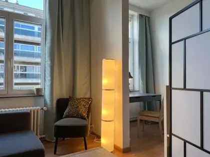 Gemeubileerde Studio te Huur Av De La Brabançonne