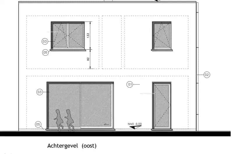 Nieuwbouw Villa 4 slaapkamers Assebroek Energiezuinig