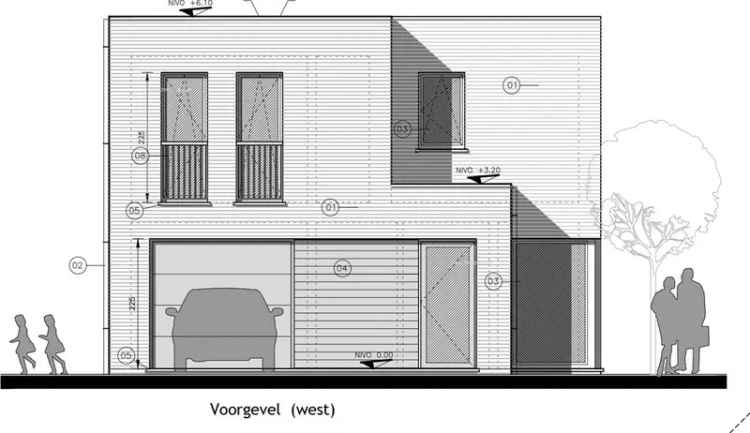 Nieuwbouw woning te koop in Assebroek