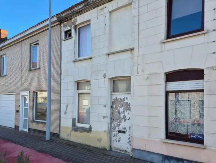 Renovatieproject Roeselare: Huis 60m² Perceel