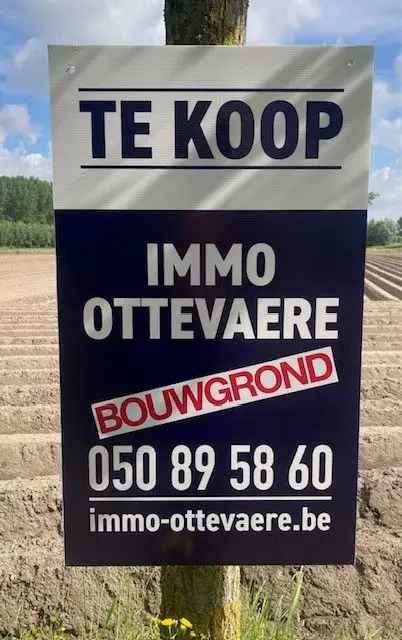 402 m² BOUWGROND TE KOOP VOOR KOPPELBOUW in HARELBEKE (LOT 6  12 x 33.52)