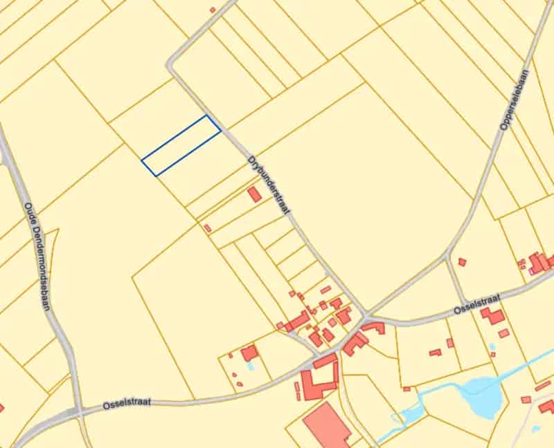 Landbouwgrond Merchtem 2600m²