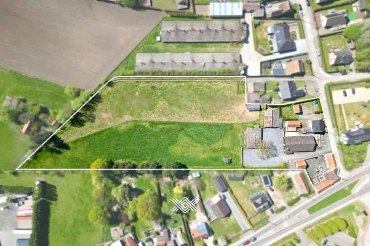 Kantoor te koop Nazareth-De: 3 woningen, handelspand en weide