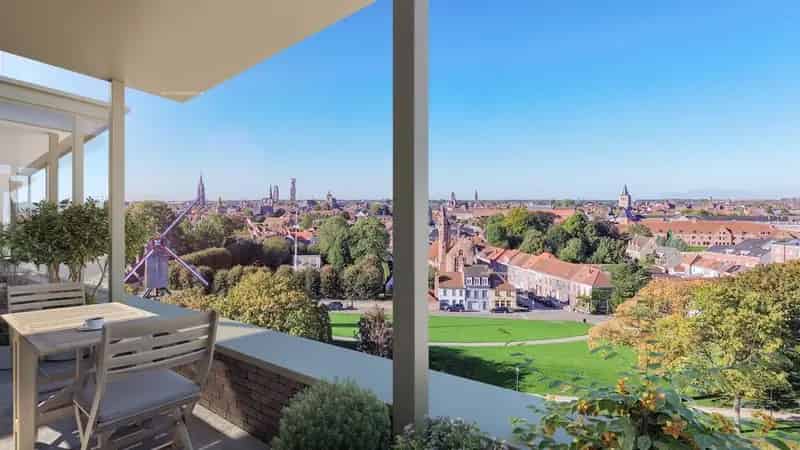 Nieuwbouw Appartement 2 Slaapkamers Sint-Kruis