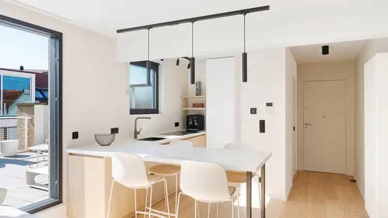 Dakappartement Knokke Centrum  -  2 Terrassen - Gerenoveerd