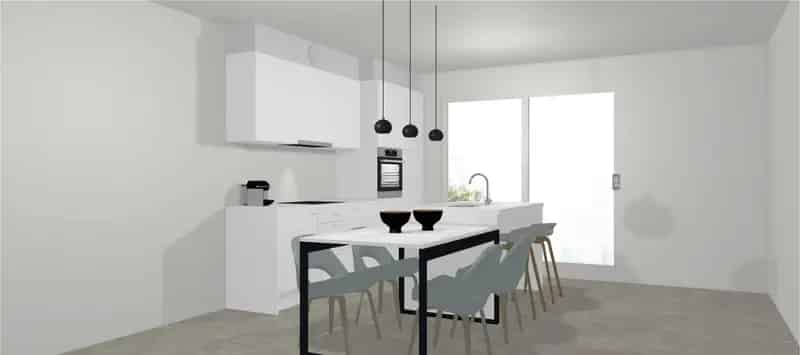 Nieuwbouwappartement te huur 2 slaapkamers Nabij Station