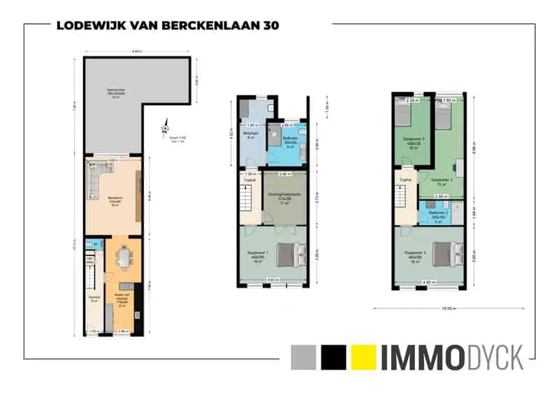 Huis te huur 4 slaapkamers gerenoveerd Antwerpen