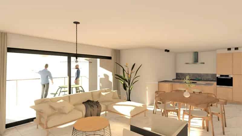 Appartement te koop Staden 4 slaapkamers  Zuidgericht terras