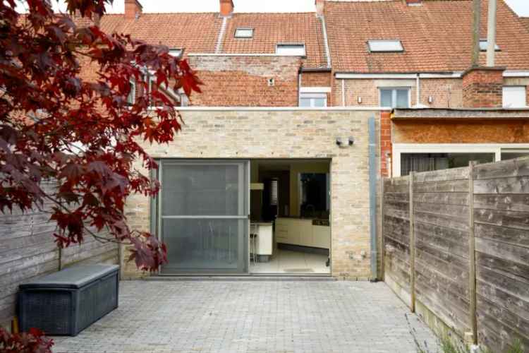 Huur huis in Roeselare met 3 slaapkamers en stadstuin