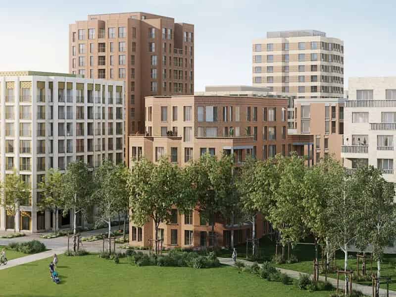 Appartement te huur Tour Taxis 2 slaapkamers 2 badkamers terras