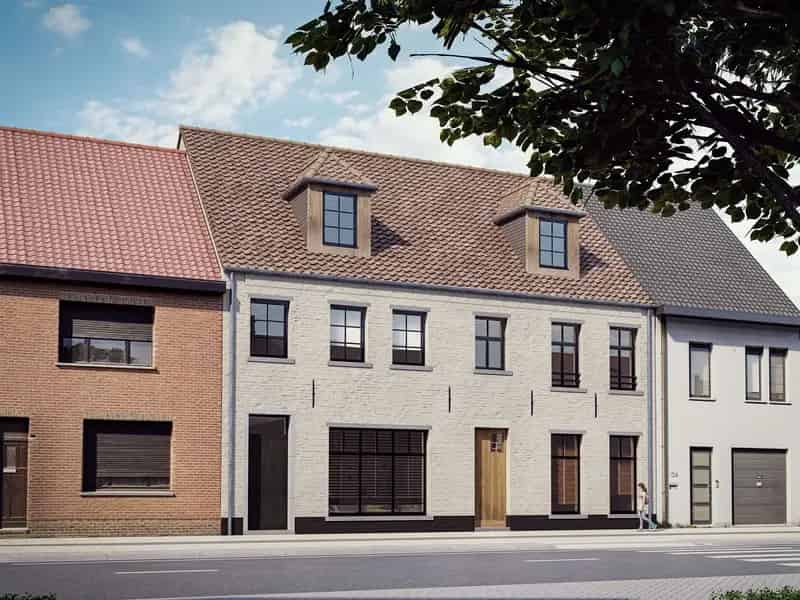2 BEN Woningen te Brasschaat: Groene Tuin Carport