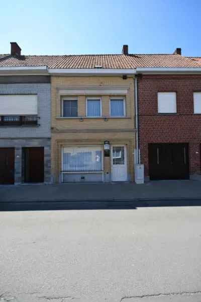 Huis te huur Izegem 4 slaapkamers garage zuidtuin