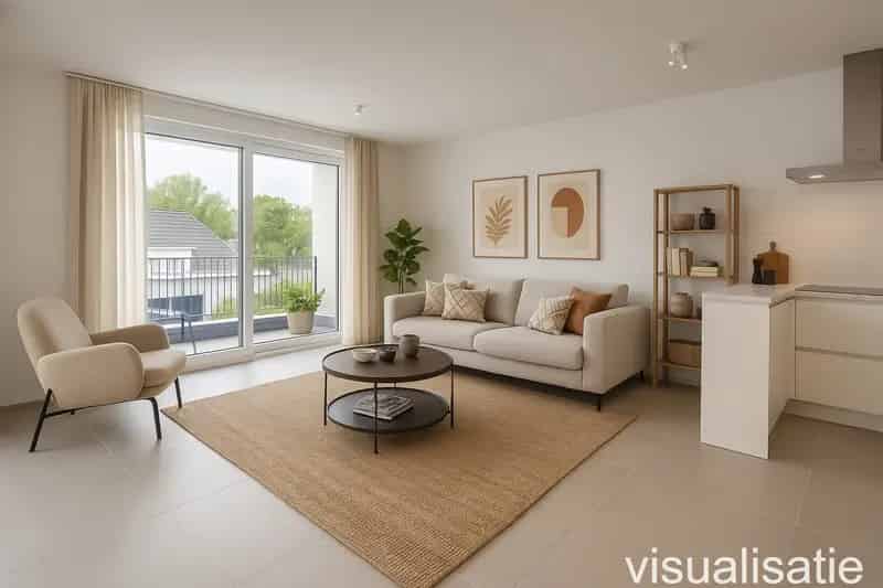 Nieuwbouwappartement te koop Mechelen - 1 slaapkamer - terras - staanplaats