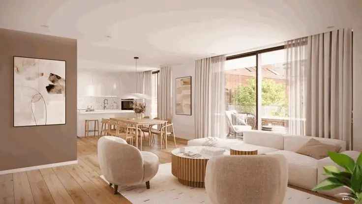 Nieuw Appartement Sint-Gillis 2 slaapkamers Terras Ma Campagne
