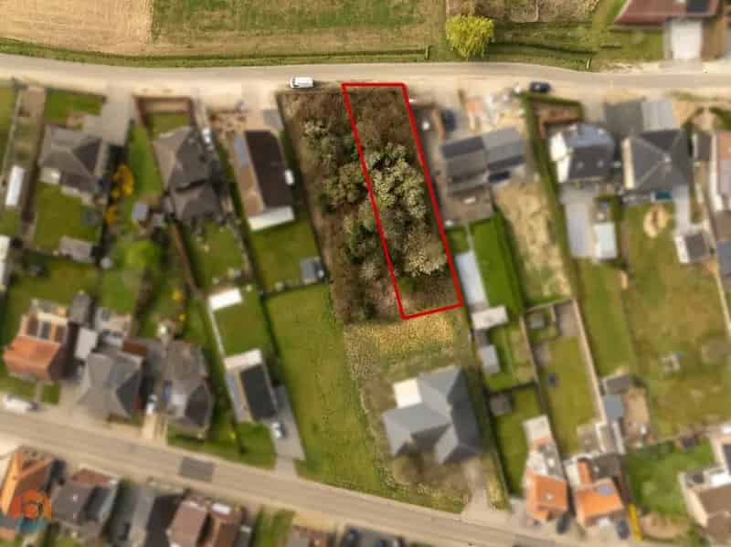 Bouwgrond Tildonk 619m² Halfopen Bebouwing Rustige Locatie