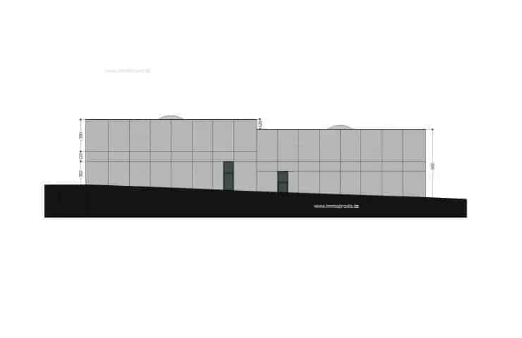 Nieuwbouw Bedrijfsgebouw te Huur Tubize 760m² Magazijn 140m² Kantoor