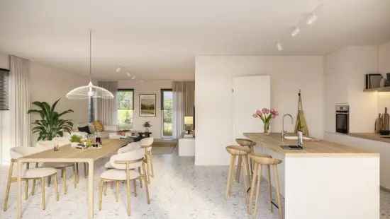 Te koop halfopen nieuwbouwwoning in Laakdal met tuin en moderne indeling