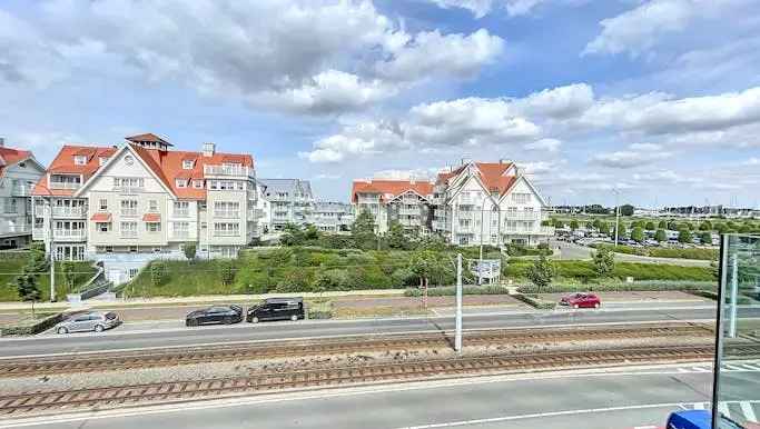 Te huur duplex appartement met 2 slaapkamers in Nieuwpoort