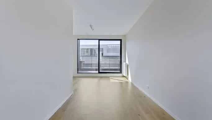Penthouse te koop Brussel Tour Taxis 2 slaapkamers panoramisch zicht