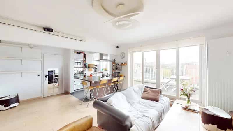 Penthouse 2 slaapkamers Ixelles - Terras - Nabij Avenue Louise