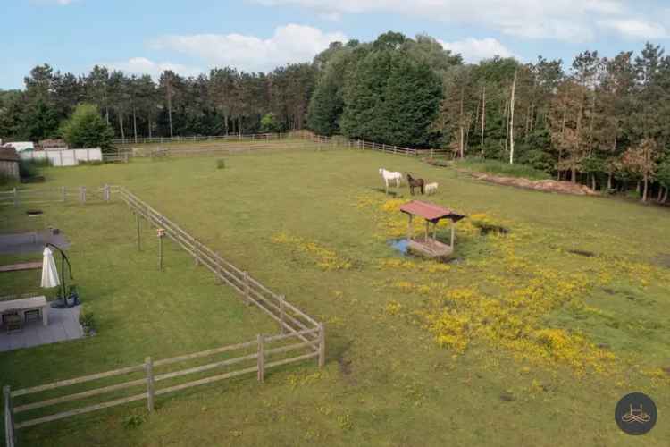 Unieke hoeve met vijver en paardenweide op 2,5ha