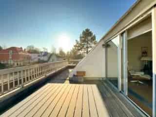 Penthouse te koop Ukkel 165m2 8 terrassen zwembad fitness