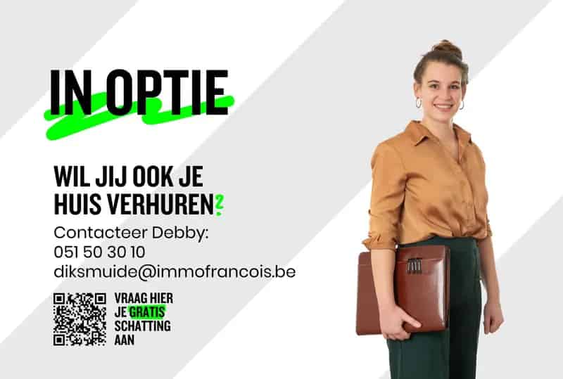 Luxe Appartement Diksmuide Centrum 3 slaapkamers Zonnepanelen