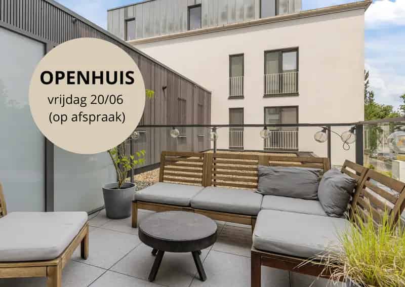 Modern 1-slaapkamer appartement te koop nabij Brugge