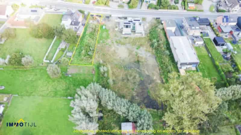 Bouwgrond Denderbelle HOB 8a21 Landelijke ligging