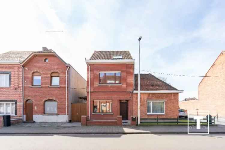Huis te huur Gentbrugge 3 slaapkamers tuin zonnepanelen