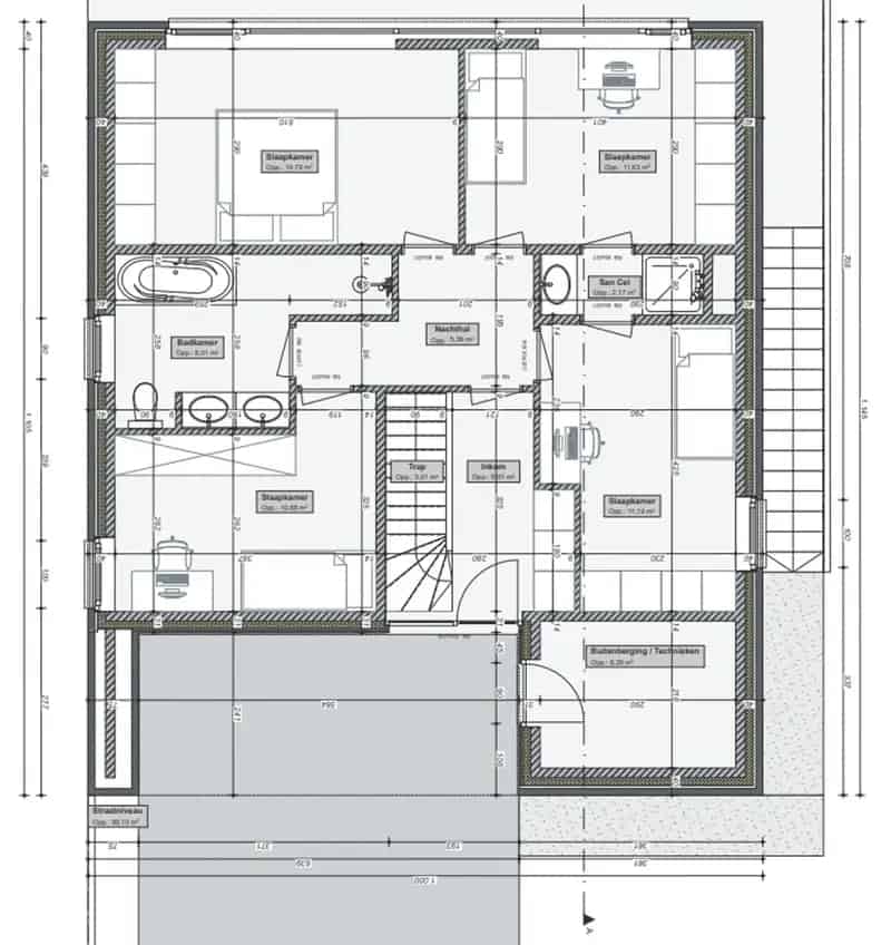 Open Bebouwing 4 slaapkamers 2 badkamers
