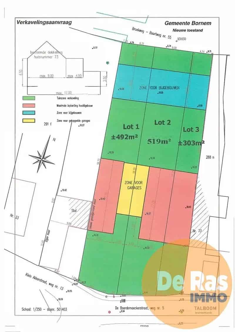 HINGENE Bouwgrond HOB Groene Locatie