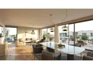 Penthouse te koop Ukkel 3 slaapkamers terrassen