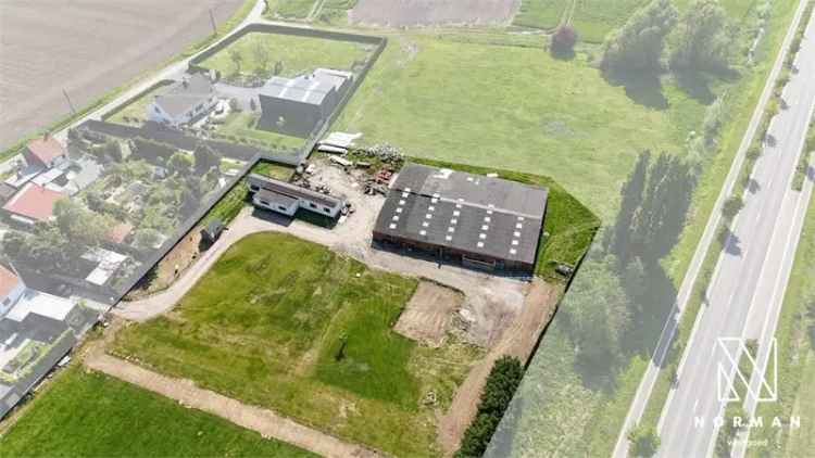 Huis te koop Wielsbeke 8230m² grond Goedgekeurde bouwvergunning