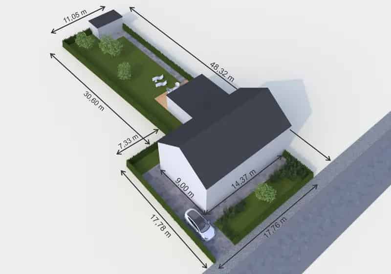 Bouwgrond Dessel Halfopen Bebouwing 633m²