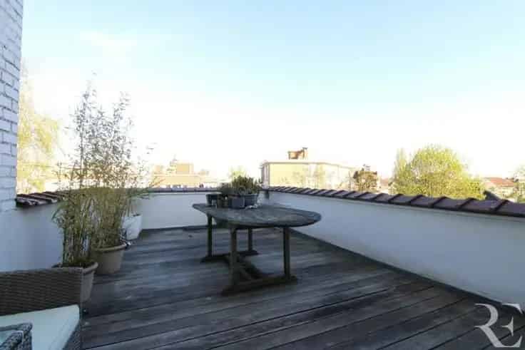 Penthouse te koop Forest 2 slaapkamers terras 25m2
