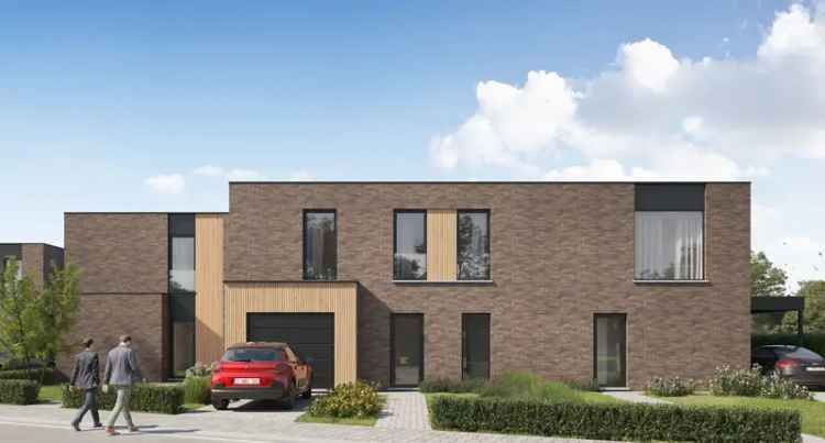 Moderne nieuwbouwwoningen